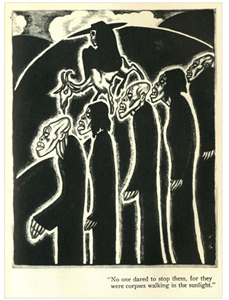 Ilustraci&oacute;n original de Alexander King para <em>The Magic Island</em>