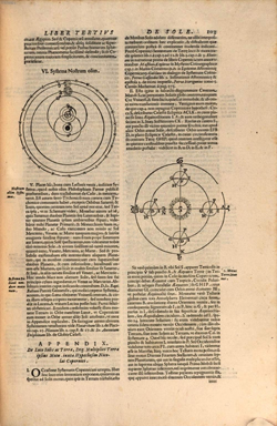 Giovanni Battista Riccioli, Almagestum novum, Bolo&ntilde;a, 1651, p&aacute;gina 103. (Reproducci&oacute;n Bayerische StaatsBibliothek digital)