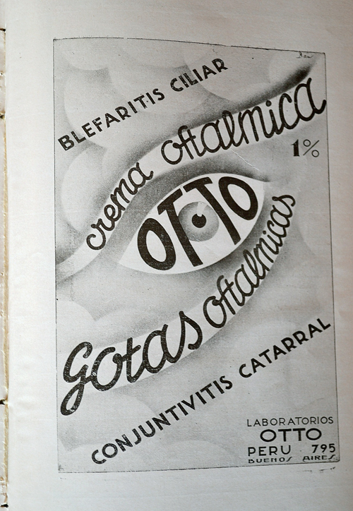 Publicidad de laboratorios «Otto»