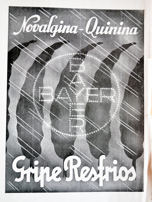 Publicidad del laboratorio «Bayer»