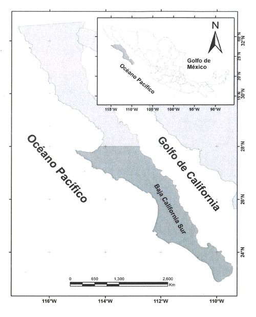 Pen&iacute;nsula de Baja California Sur