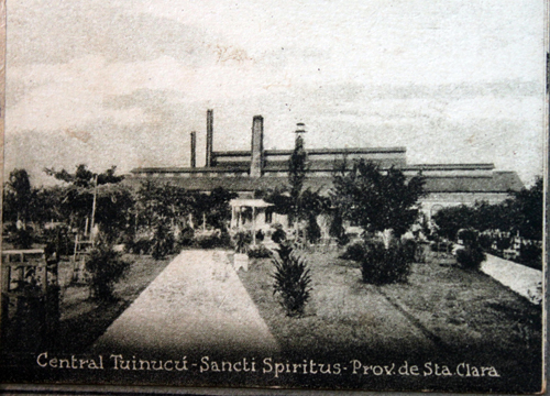 Central Tuinic&uacute;. Archivo Provincial de Las Tunas