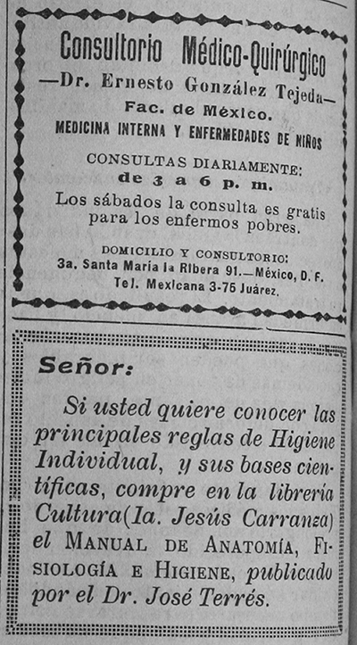 El Amigo de la Juventud, octubre de 1921