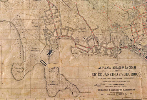 Mapa de la regi&oacute;n de la Praia da Saudade