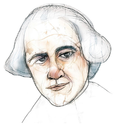 Retrato de Francesc Salvà i Campillo realizado por Eulogia Merle